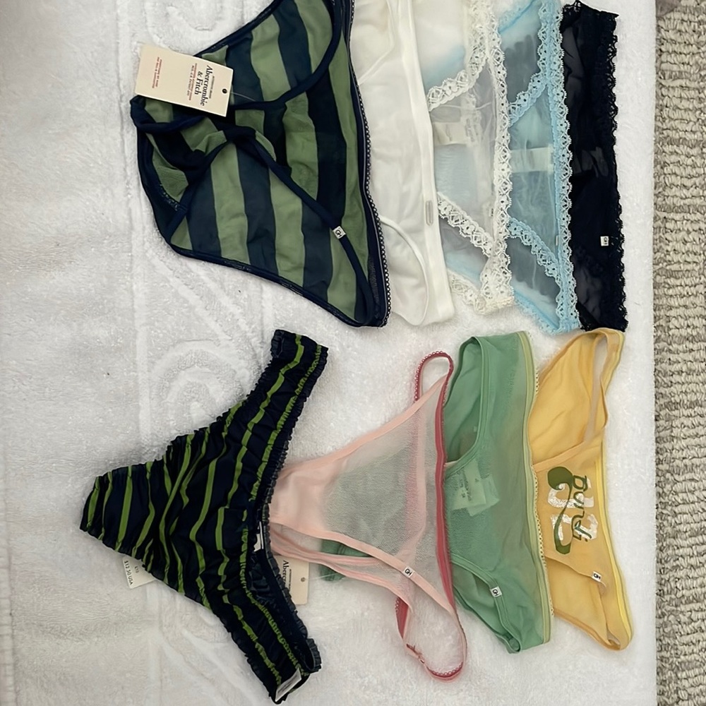 NWT - A&F and Gilly Hicks panties (XS & S)